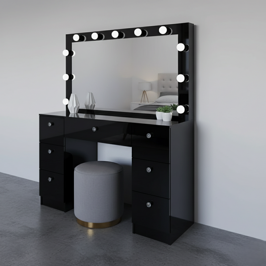 The Beverly Vanity Desk - Elegance & Organization