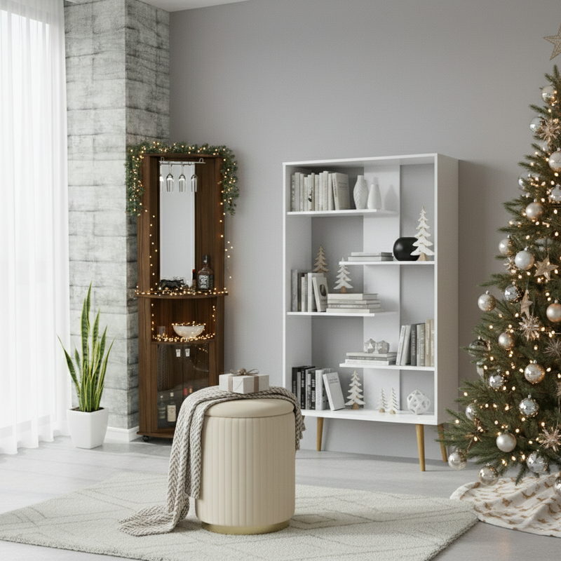 🌟 Beyond the Mistletoe: 4 RTA Multifunctional Furniture Pieces You Buy for the Party and Use for the Next 12 Months ✨