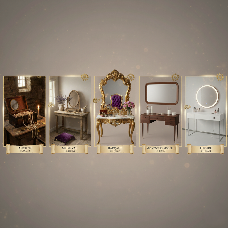 ✨ A Journey Through Glamour! ✨ The Fascinating History of the Vanity