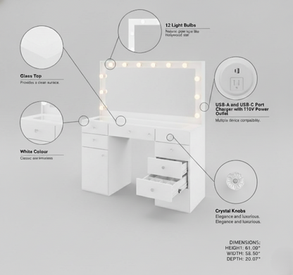 Atenea Makeup Vanity