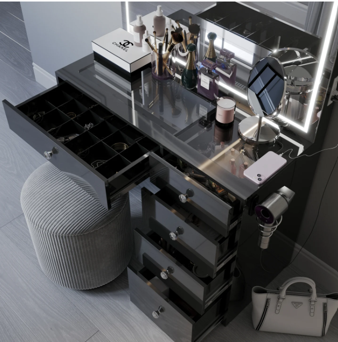 Elena Premium Vanity, LED & Bluetooth