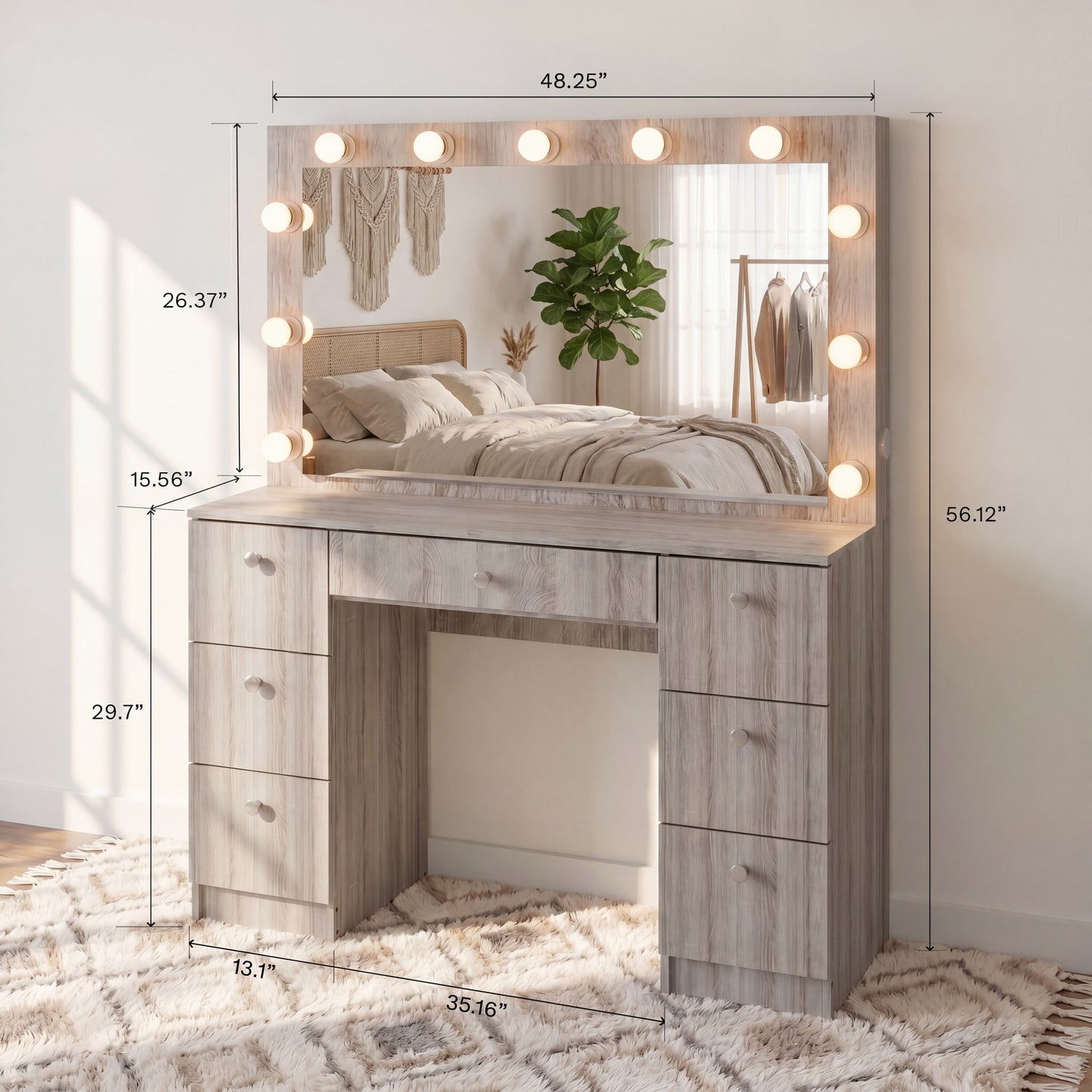 Bohemian Luxe Vanity
