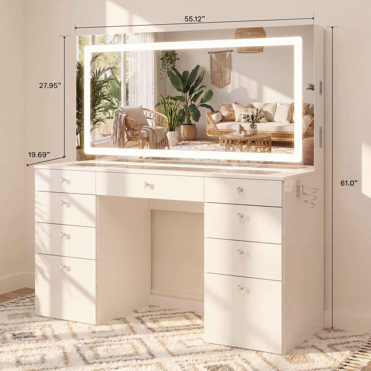 Alana Mirror Vanity