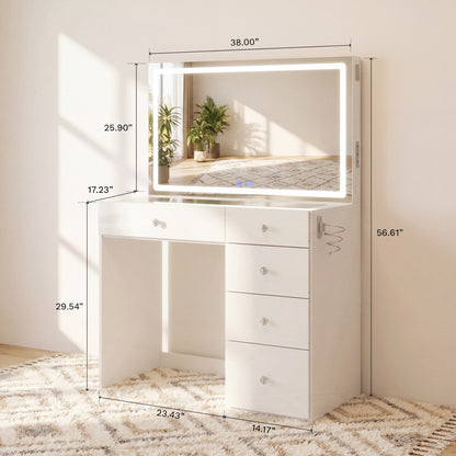 Elena Premium Vanity, LED & Bluetooth