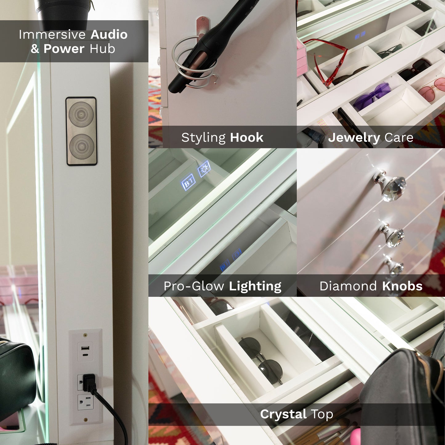 Chloe  Mirror Vanity